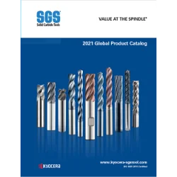 SGS/Kyocera 14mm 2 Flute Ballnose Carbide Endmill 14mm Shank 48730 - Superior Ma - Foto 5